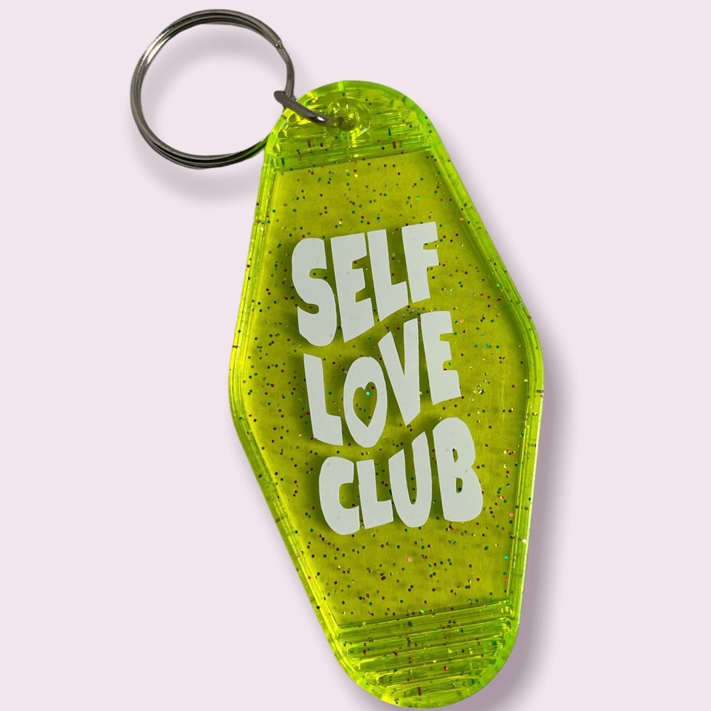 Self Love Club Motel Keychain